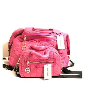 Juicy Couture Tote & small Crossbody bag.